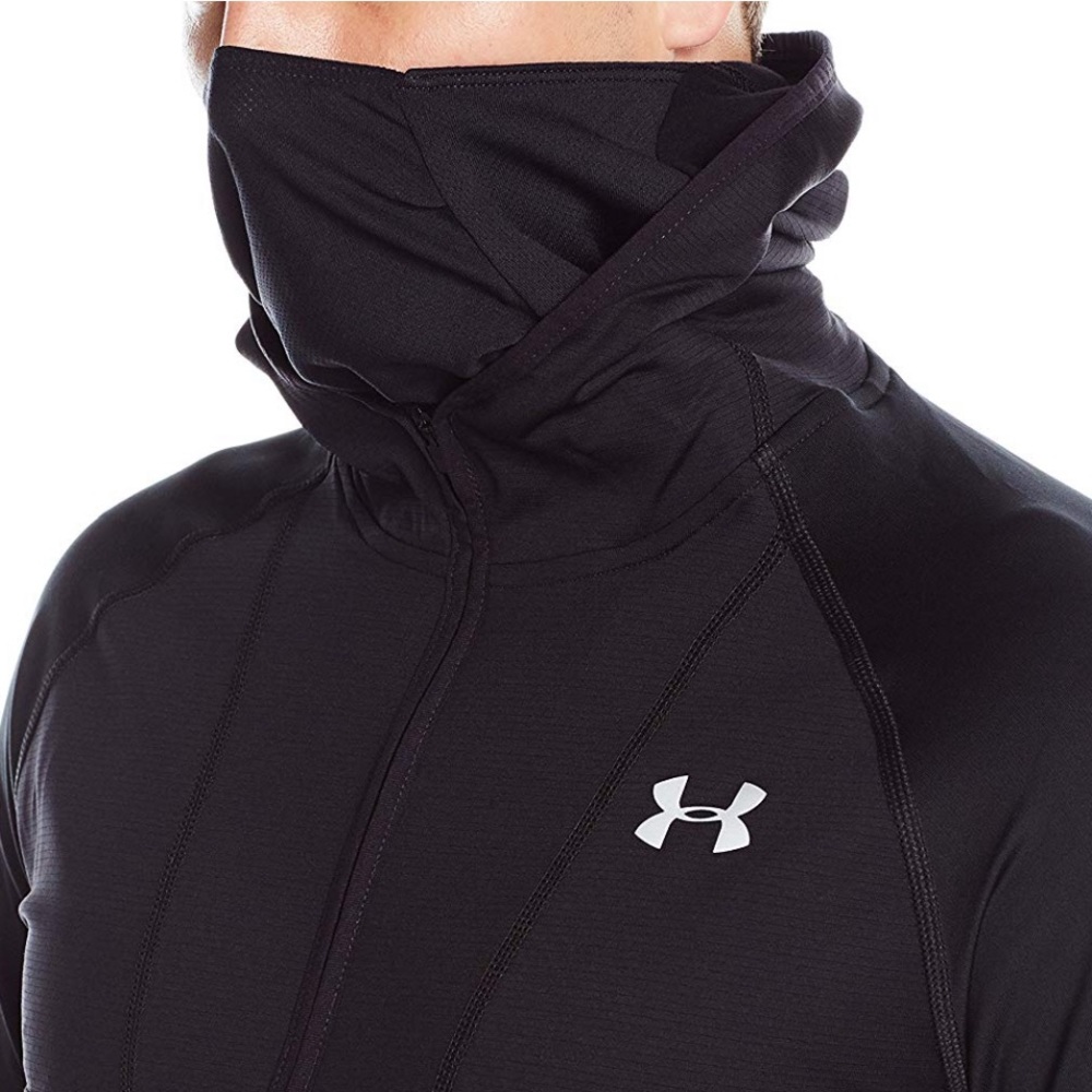 Under Armour Men's No Breaks Run Balaclava Hoodie